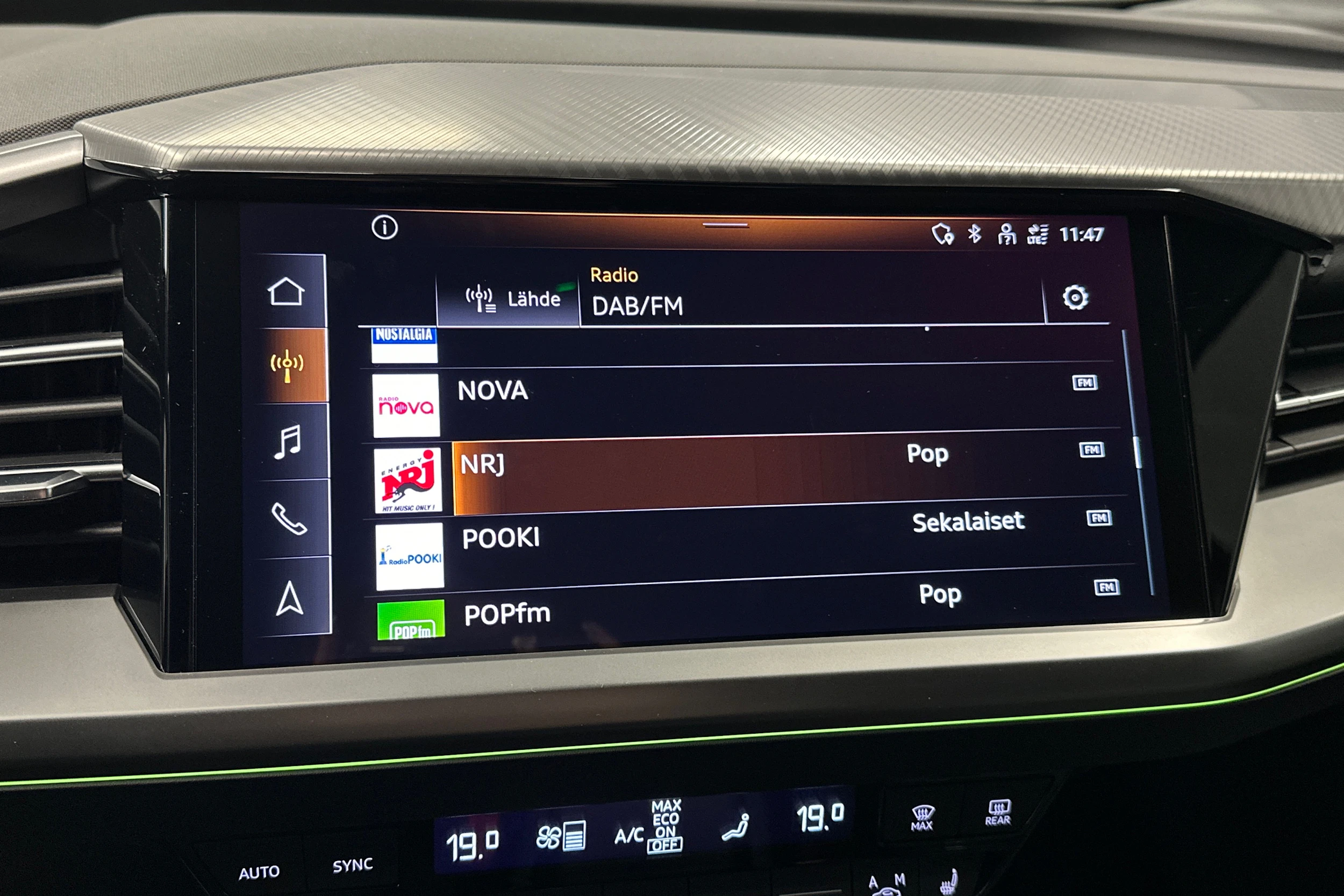 musta Audi Q4 e-tron 2023 kuva 19.