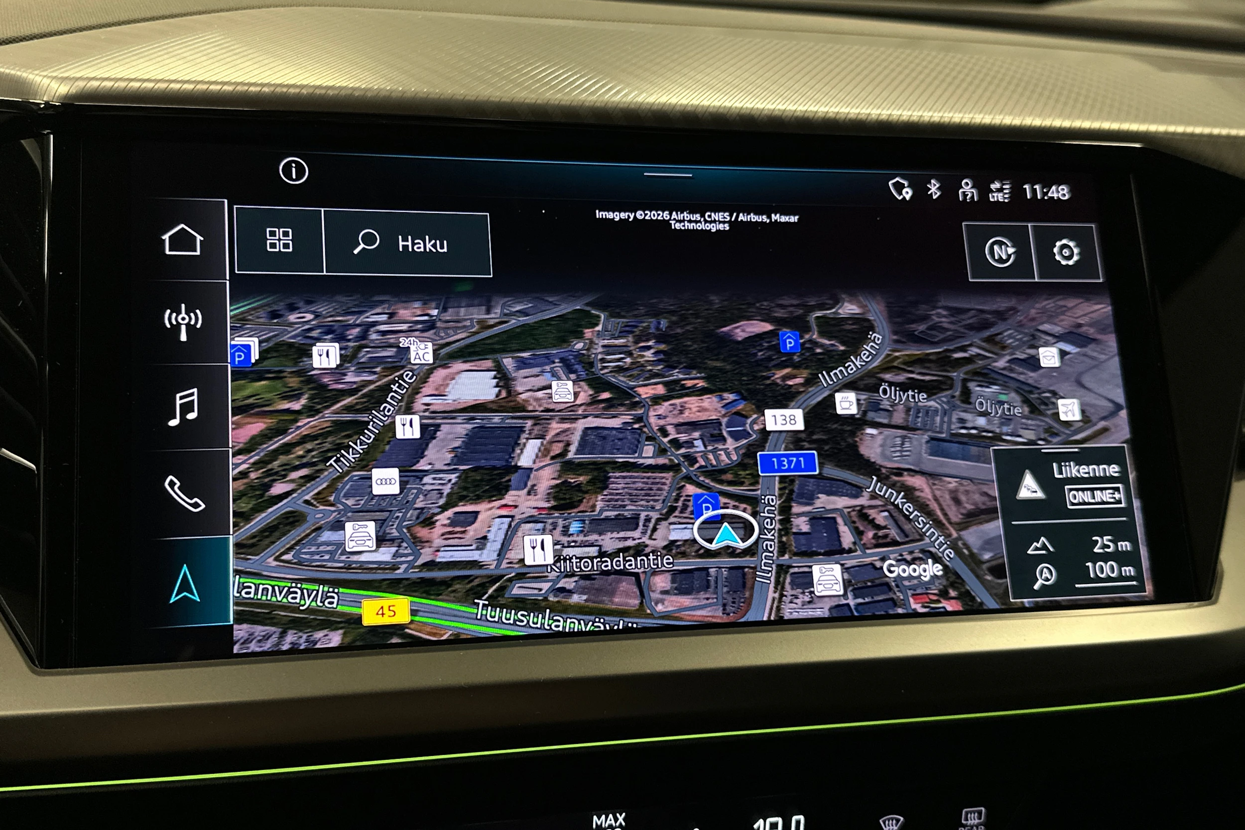 musta Audi Q4 e-tron 2023 kuva 22.