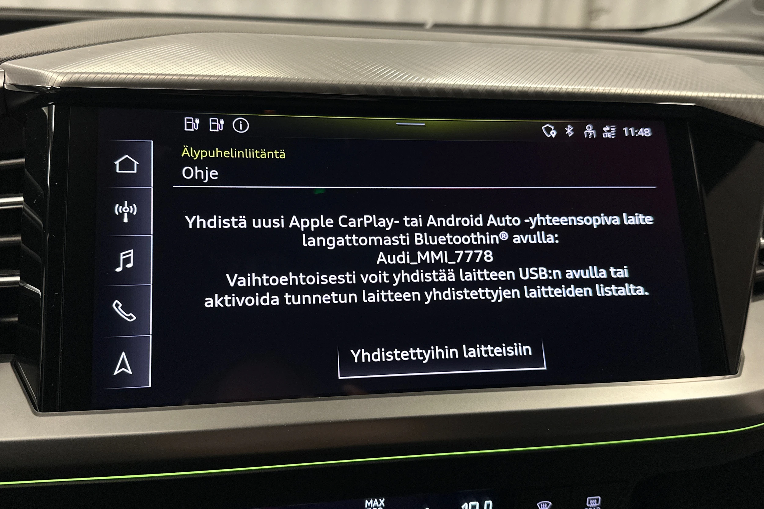 musta Audi Q4 e-tron 2023 kuva 23.