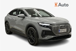 harmaa Audi Q4 e-tron 2023 kuva 1.
