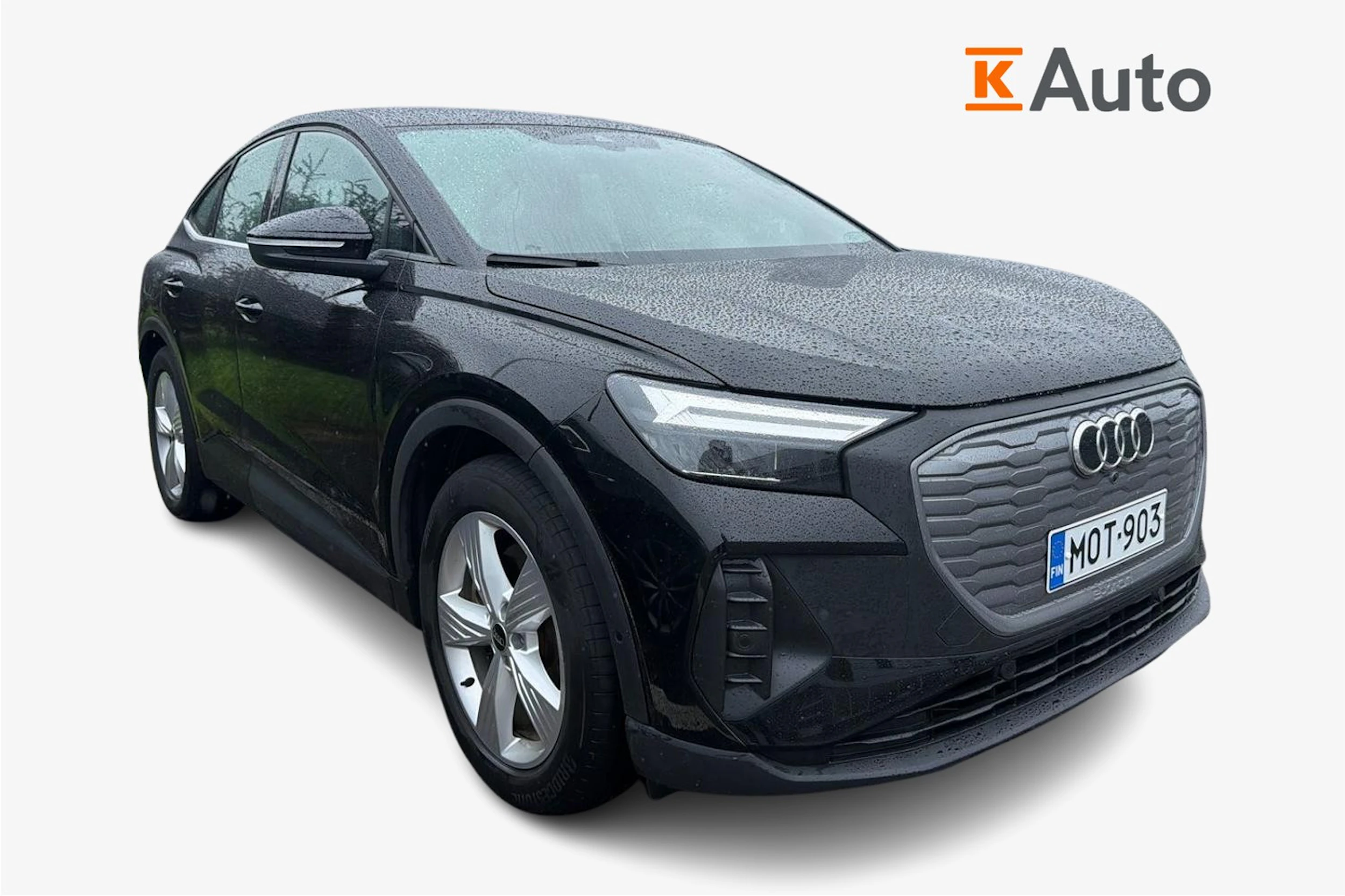 musta Audi Q4 e-tron 2023 kuva 1.