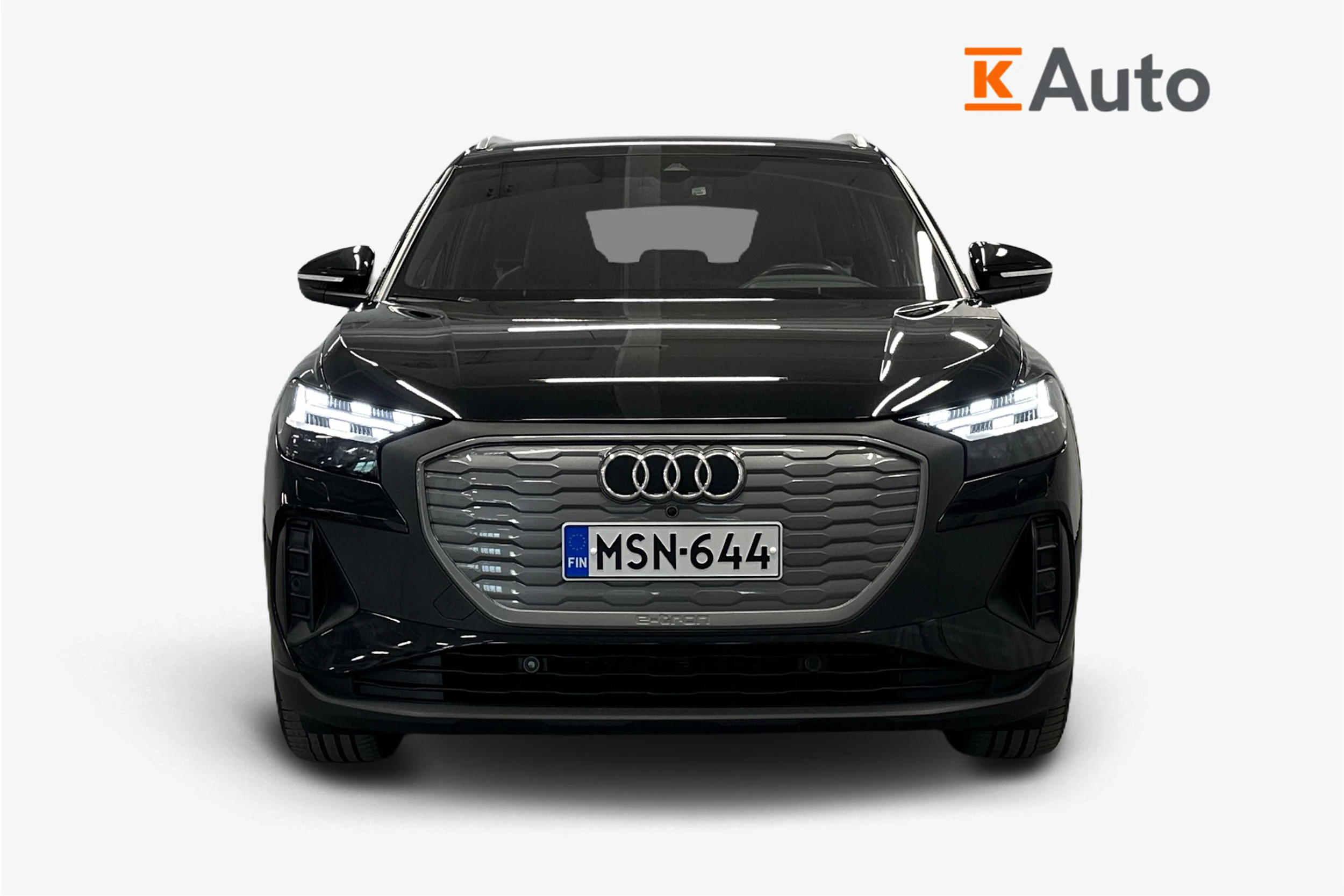 musta Audi Q4 e-tron 2023 kuva 4.