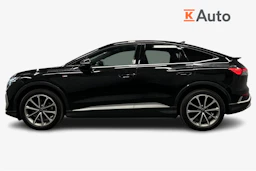 musta Audi Q4 e-tron 2023 kuva 5.