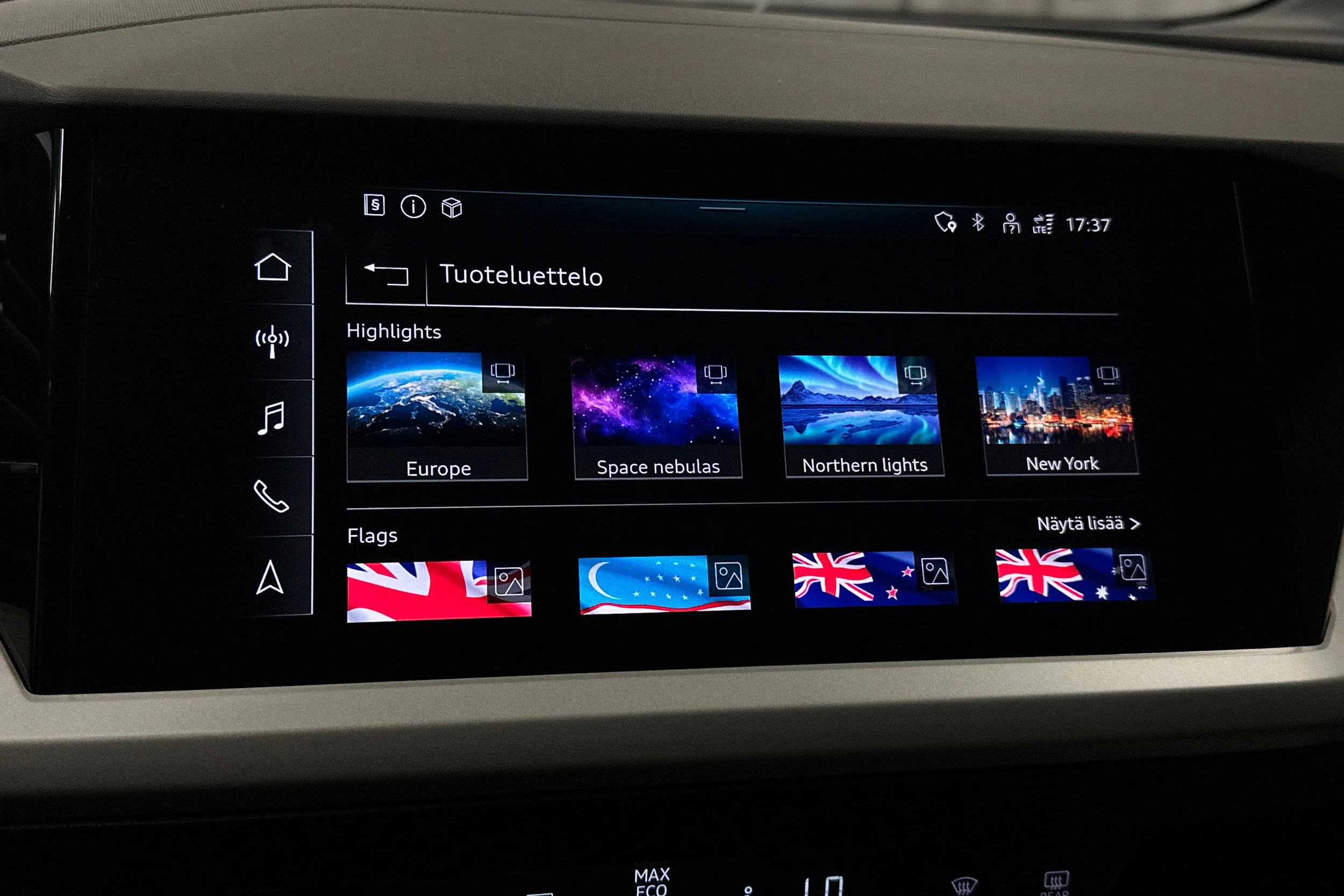 musta Audi Q4 e-tron 2023 kuva 26.
