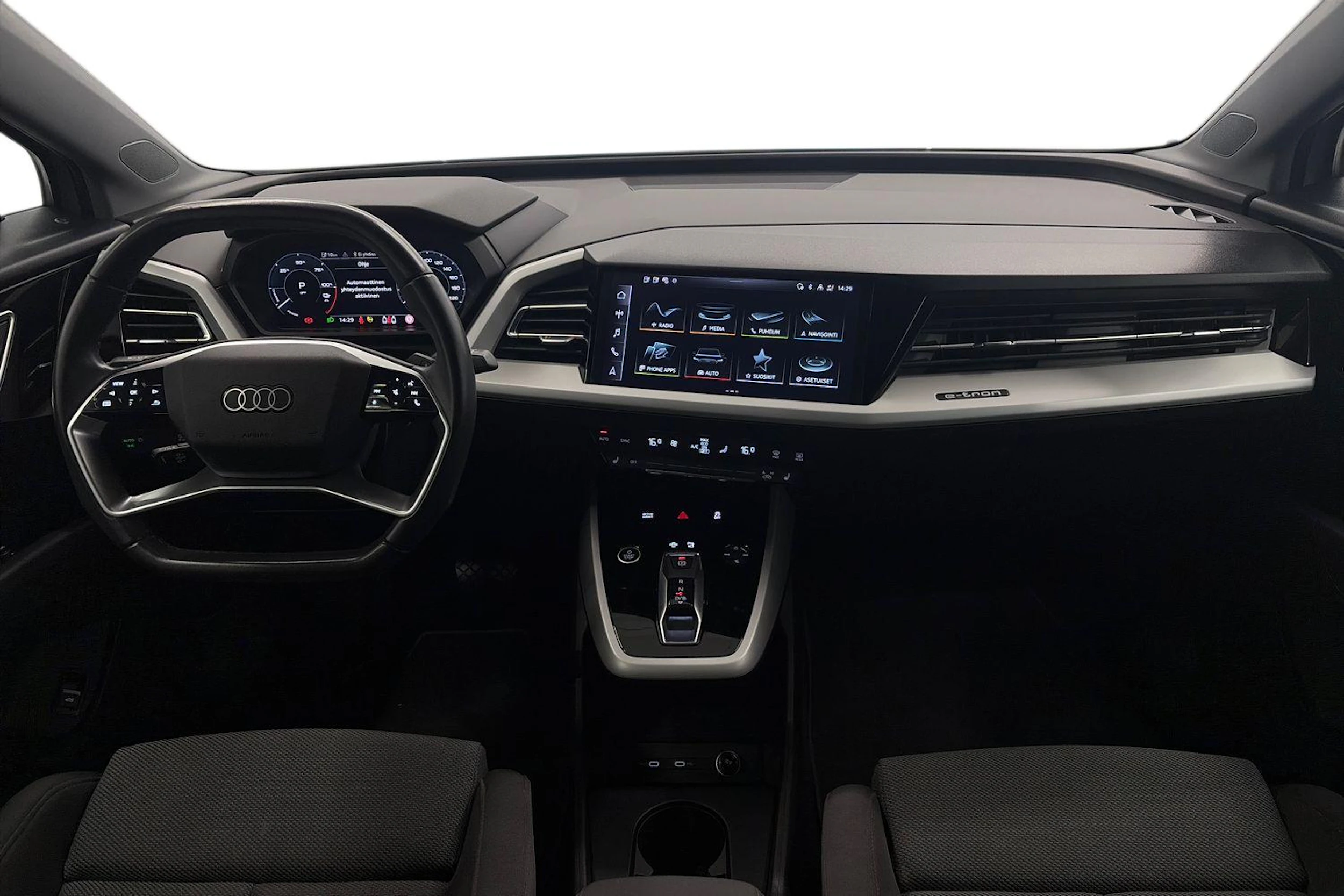 harmaa Audi Q4 e-tron 2023 kuva 7.