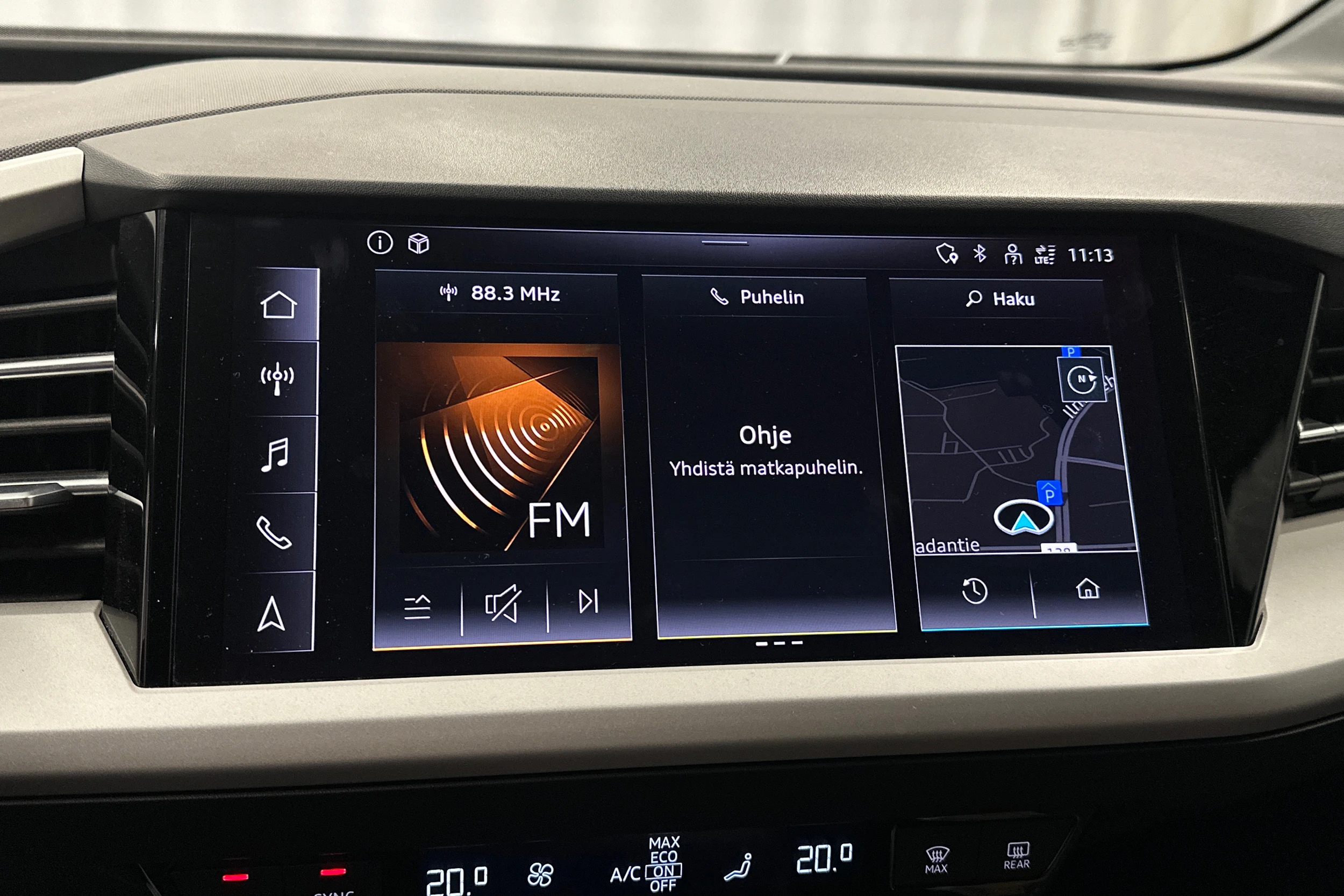 harmaa Audi Q4 e-tron 2023 kuva 20.