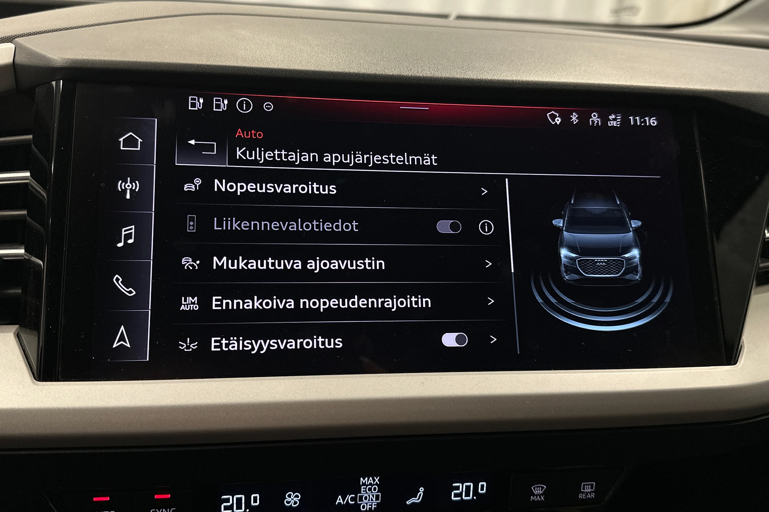 harmaa Audi Q4 e-tron 2023 kuva 33.