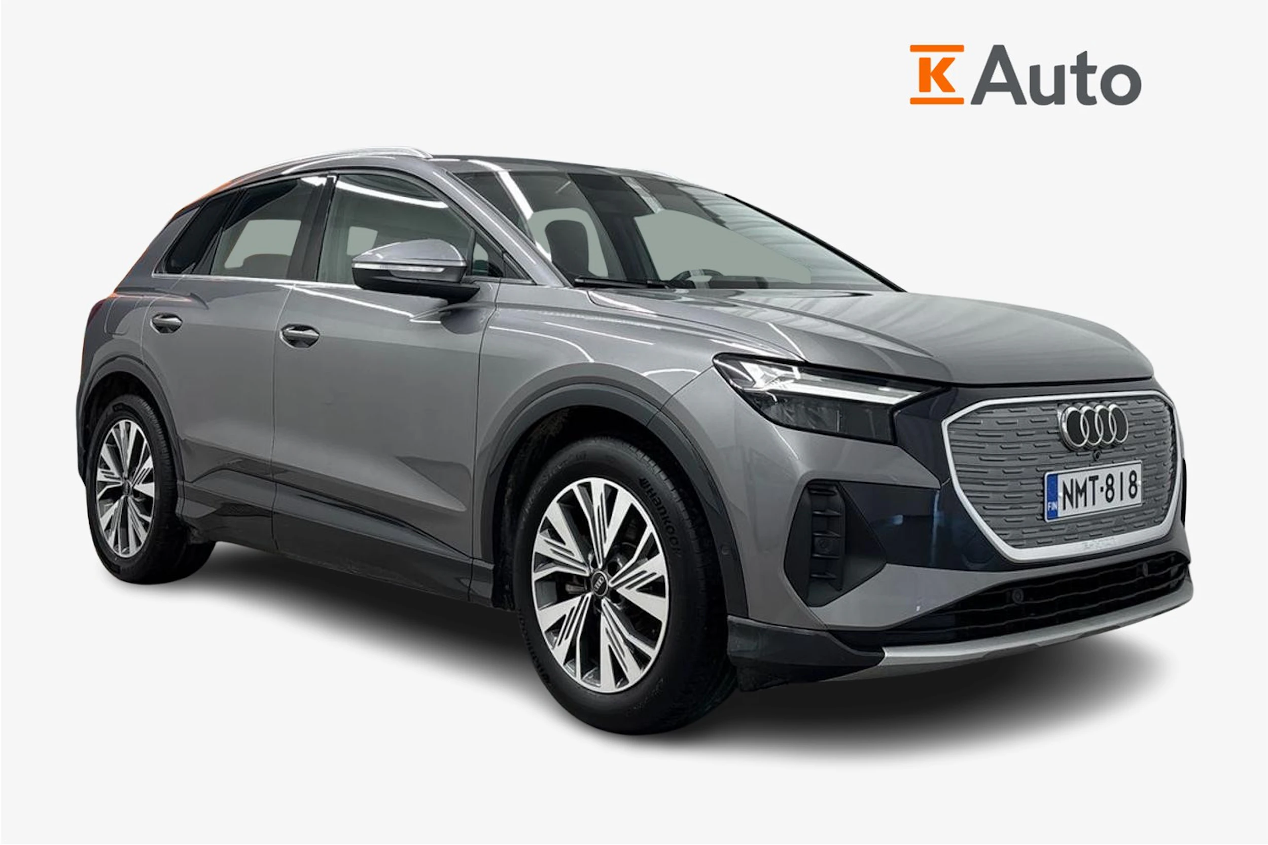 harmaa Audi Q4 e-tron 2023 kuva 1.