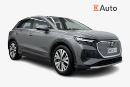 harmaa Audi Q4 e-tron 2023 kuva 1.