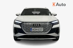 valkoinen Audi Q4 e-tron 2023 kuva 5.