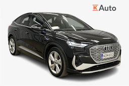 musta Audi Q4 e-tron 2023 kuva 1.