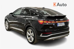musta Audi Q4 e-tron 2023 kuva 3.