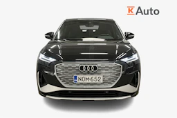 musta Audi Q4 e-tron 2023 kuva 5.