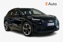 Musta Audi Q4 e-tron 2023 kuva 1.
