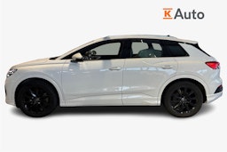 valkoinen Audi Q4 e-tron 2023 kuva 6.