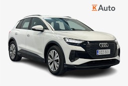 valkoinen Audi Q4 e-tron 2023 kuva 1.