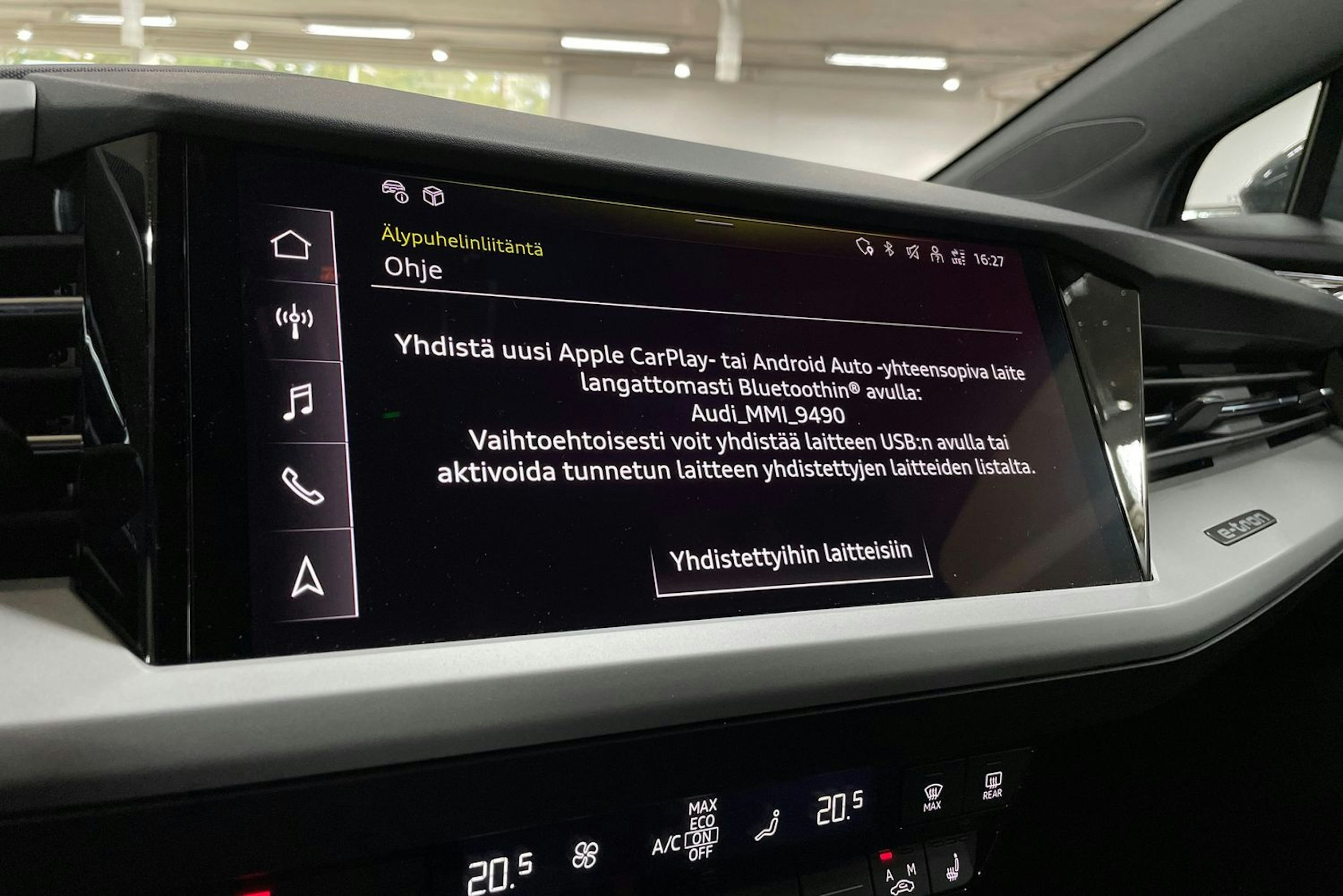 harmaa Audi Q4 e-tron 2023 kuva 25.