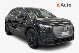 Musta Audi Q4 e-tron 2023 kuva 1.