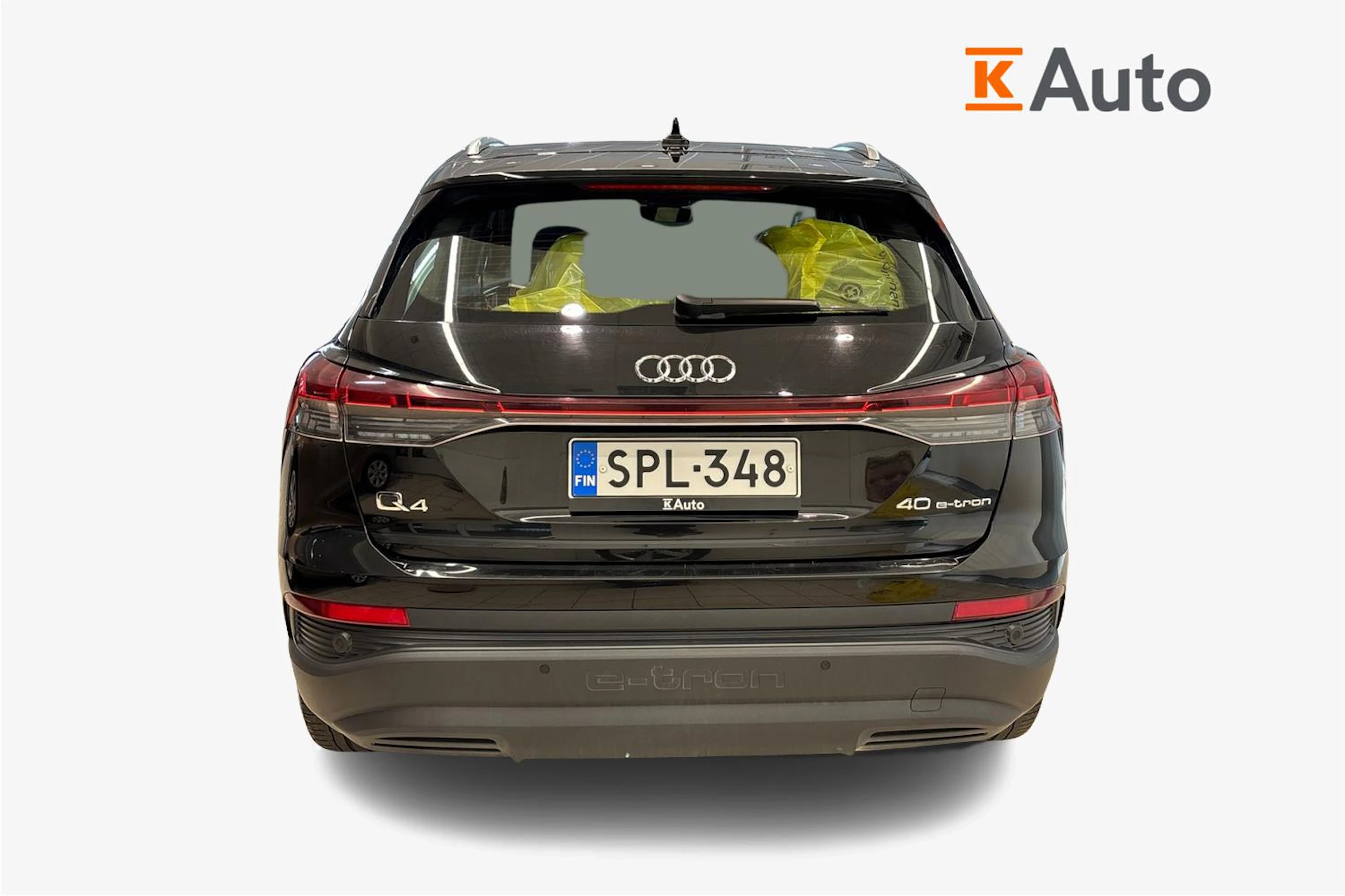 musta Audi Q4 e-tron 2023 kuva 3.