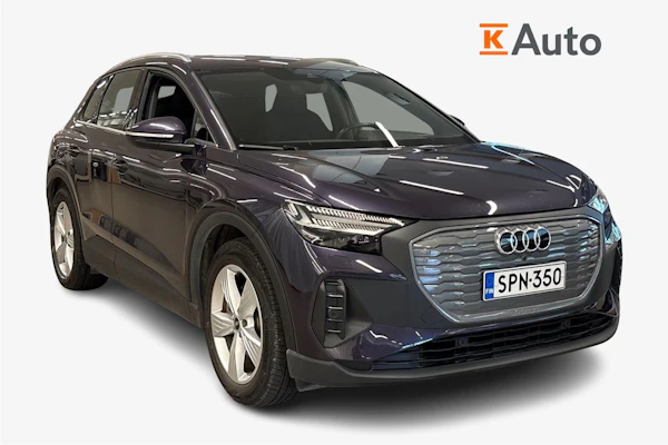 Audi Q4 e-tron SUV 45 e-tron quattro | 1. Om Suomiauto | Matrix LED | Mukautuva vakionopeudensäädin | Lämpöpumppu |