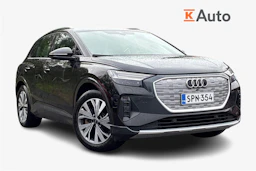 musta Audi Q4 e-tron 2023 kuva 1.