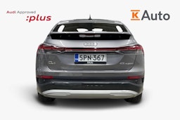 Harmaa Audi Q4 e-tron 2023 kuva 3.