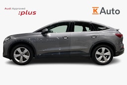Harmaa Audi Q4 e-tron 2023 kuva 6.