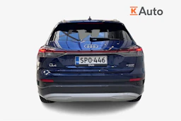 sininen Audi Q4 e-tron 2023 kuva 3.