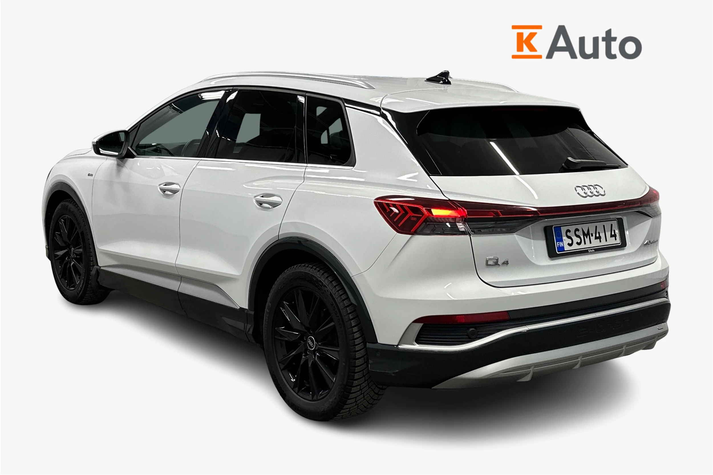 valkoinen Audi Q4 e-tron 2023 kuva 2.