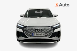 valkoinen Audi Q4 e-tron 2023 kuva 4.
