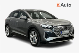harmaa Audi Q4 e-tron 2023 kuva 1.