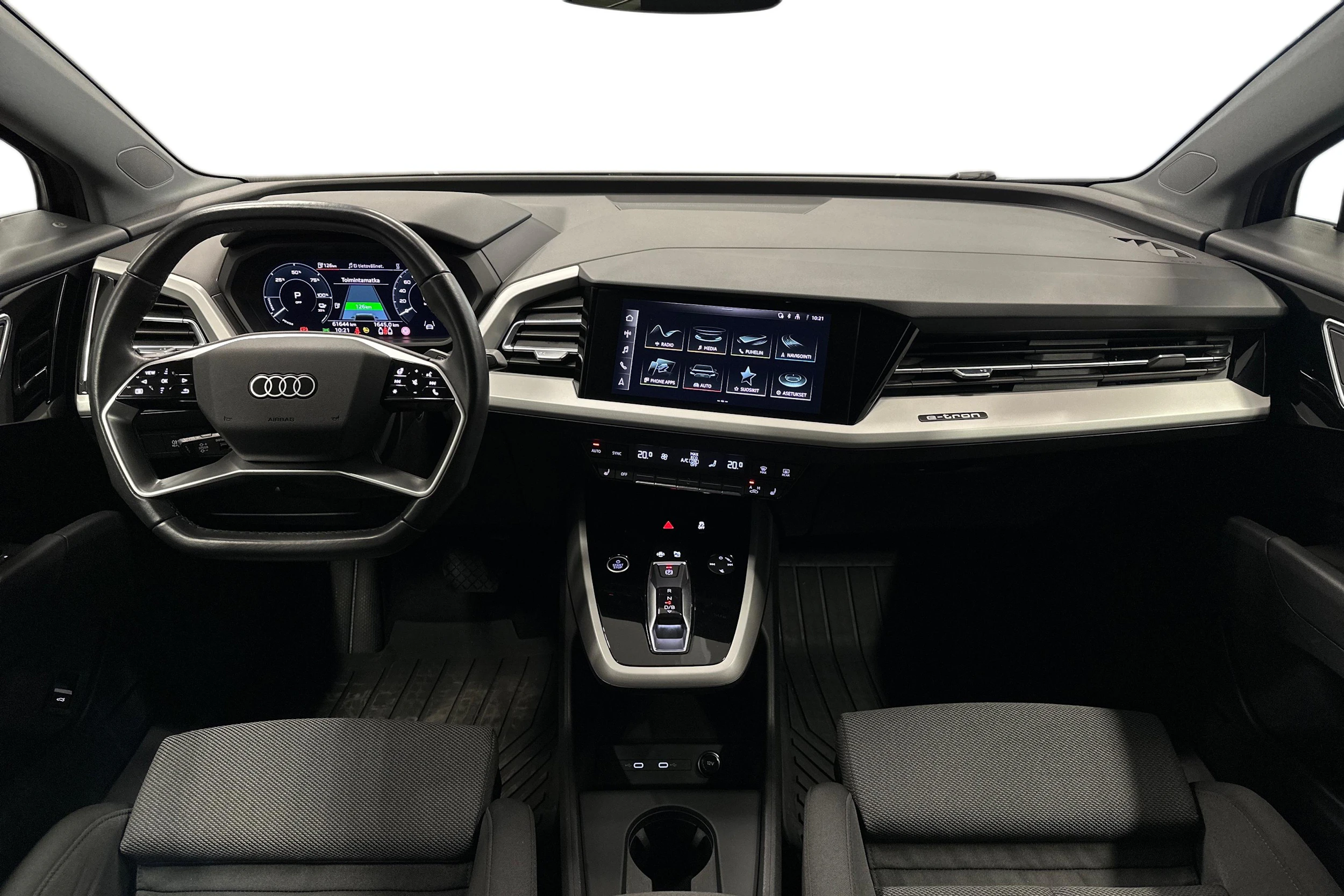 musta Audi Q4 e-tron 2023 kuva 9.