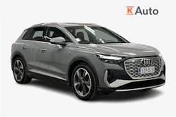harmaa Audi Q4 e-tron 2023 kuva 1.