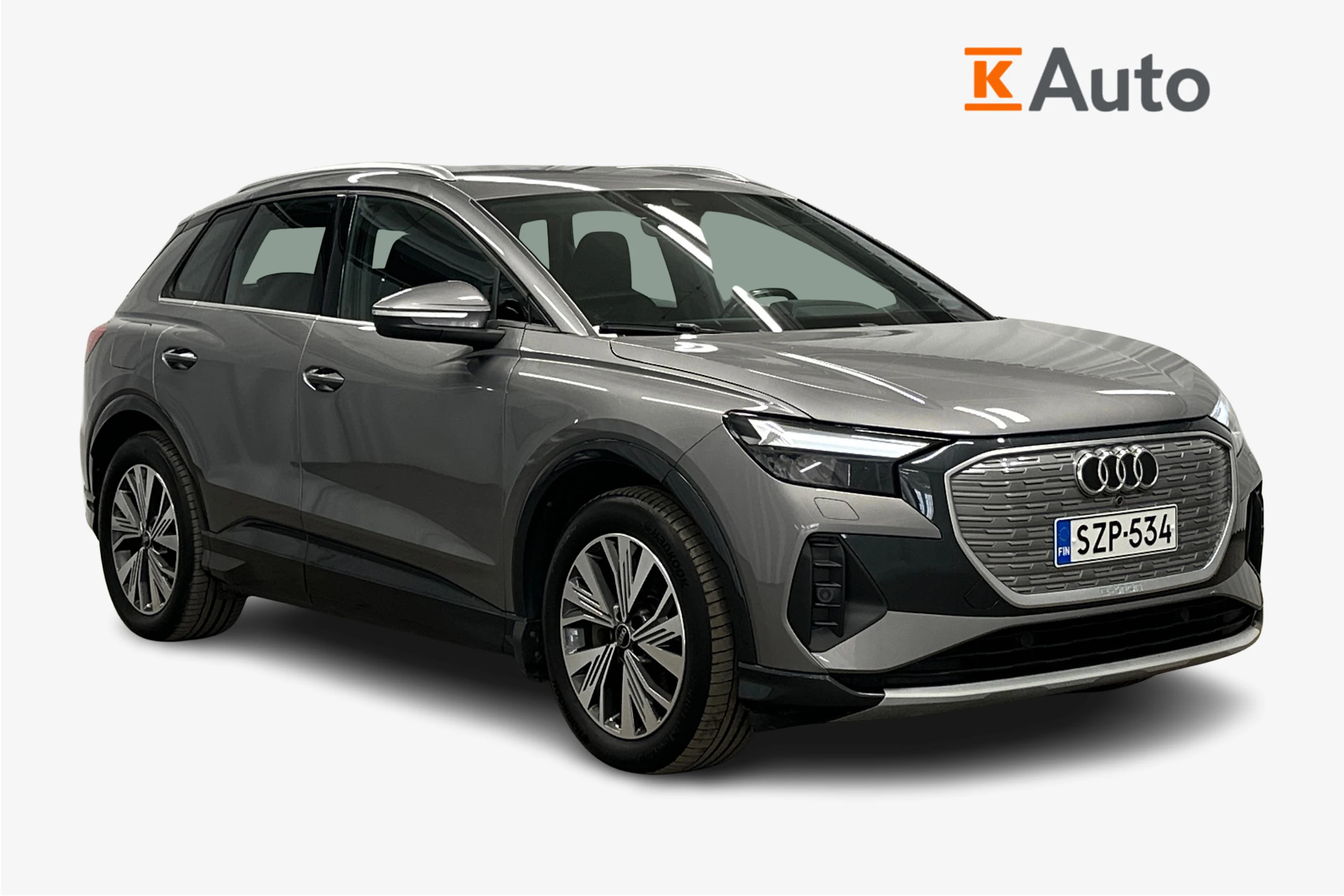 harmaa Audi Q4 e-tron 2023 kuva 1.