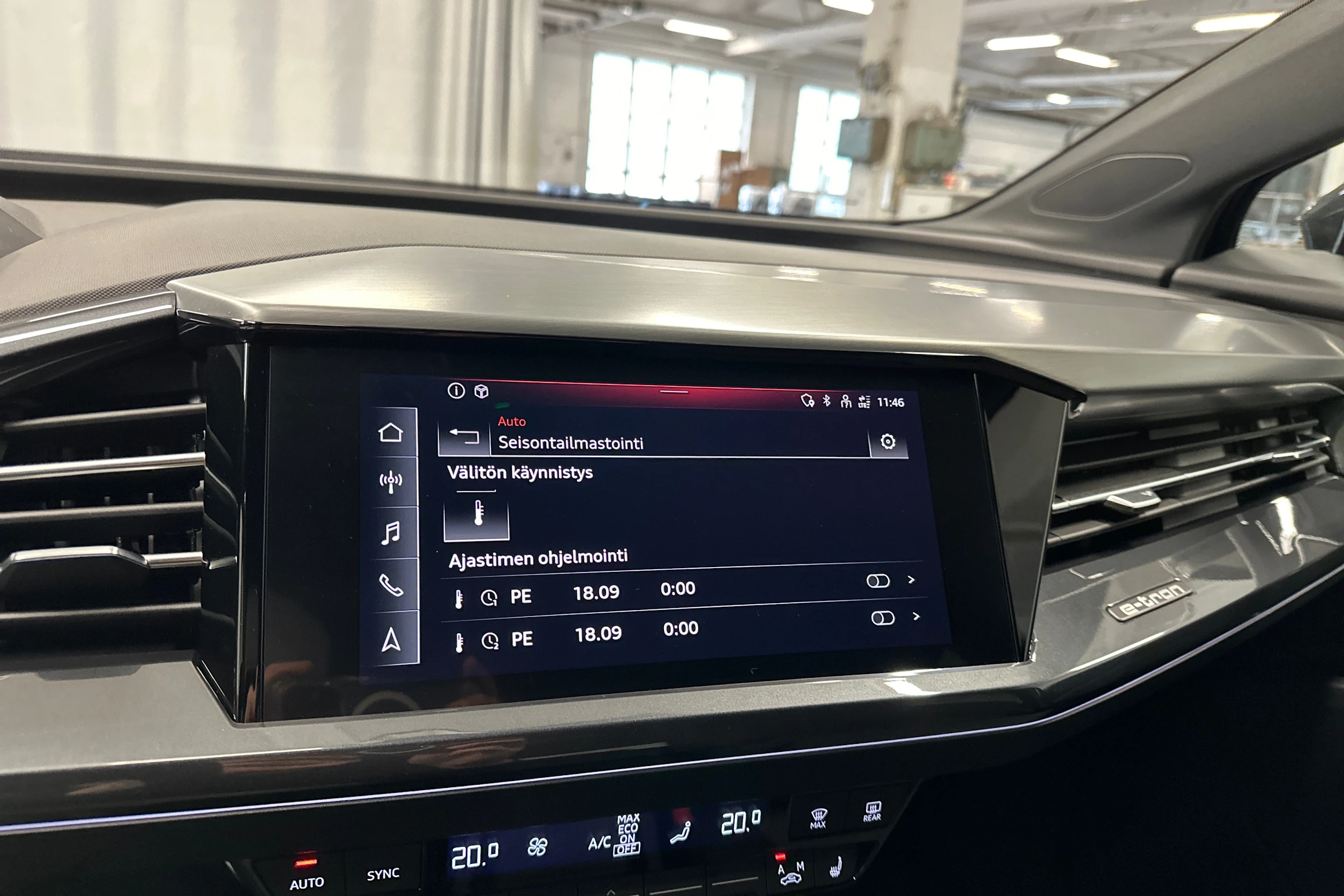 musta Audi Q4 e-tron 2023 kuva 19.