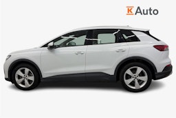 valkoinen Audi Q4 e-tron 2023 kuva 6.