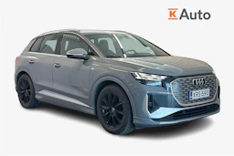 harmaa Audi Q4 e-tron 2023 kuva 1.