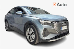 Sininen Audi Q4 e-tron 2023 kuva 1.