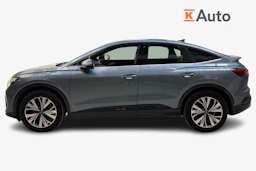 Sininen Audi Q4 e-tron 2023 kuva 5.