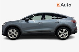 sininen Audi Q4 e-tron 2023 kuva 6.