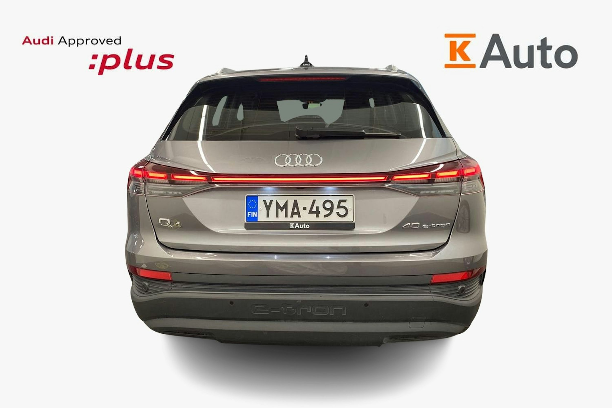 met. harmaa Audi Q4 e-tron 2023 kuva 3.