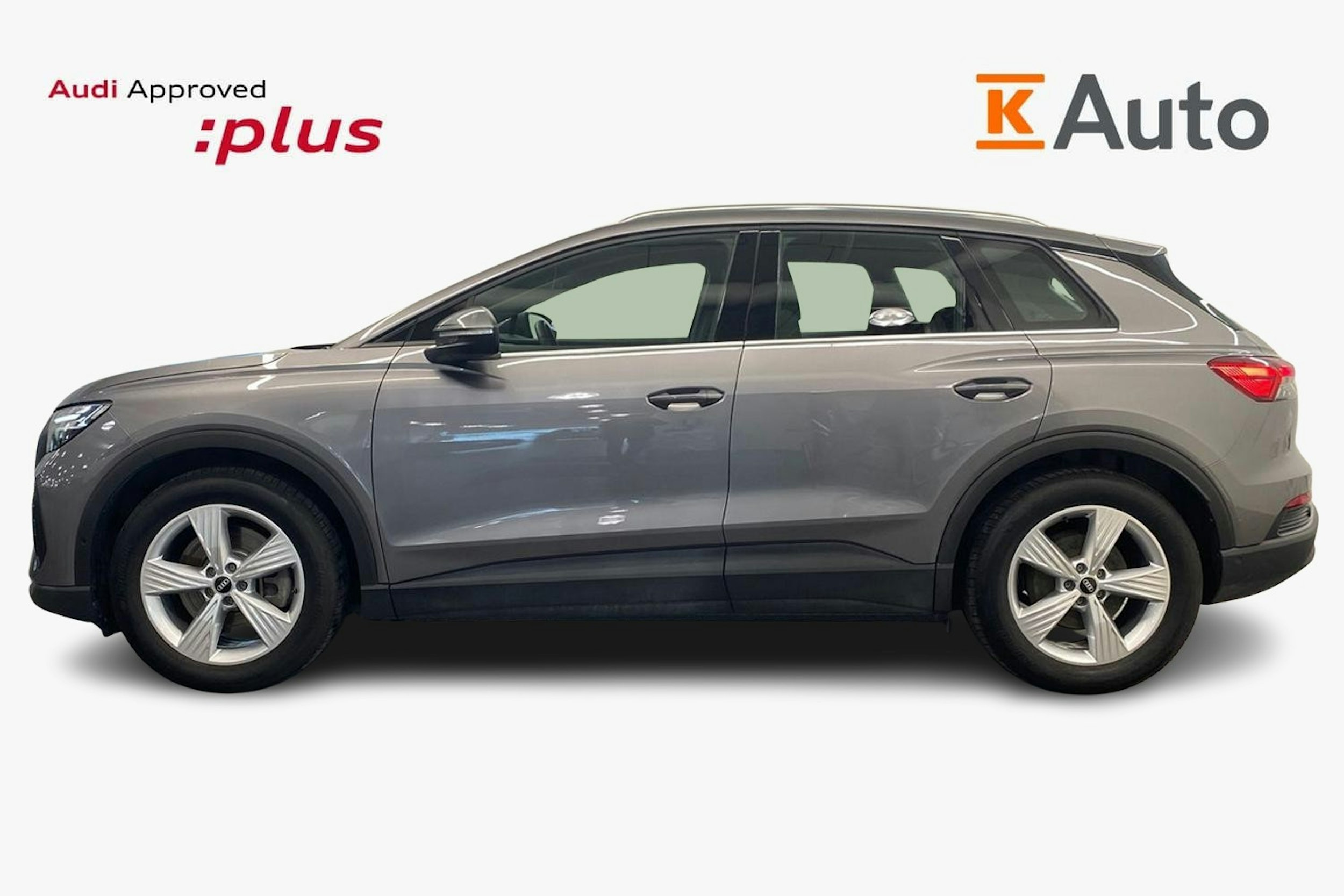 met. harmaa Audi Q4 e-tron 2023 kuva 5.