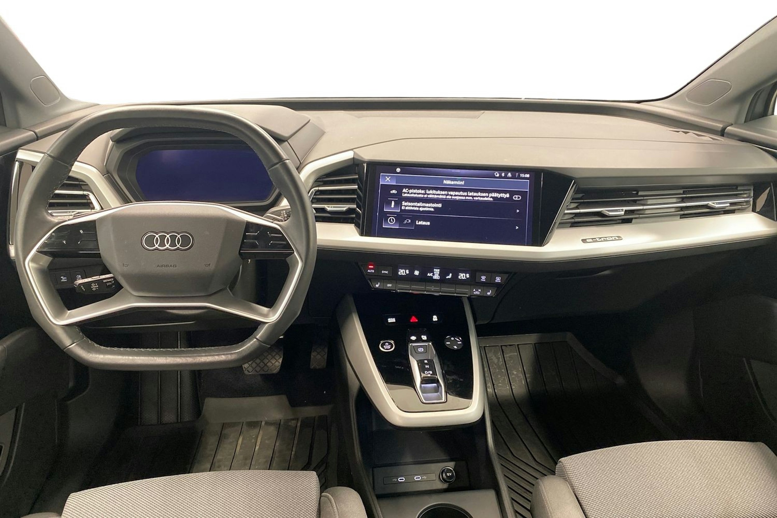met. harmaa Audi Q4 e-tron 2023 kuva 7.