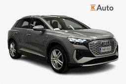 harmaa Audi Q4 e-tron 2023 kuva 1.