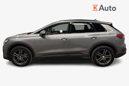 harmaa Audi Q4 e-tron 2023 kuva 5.