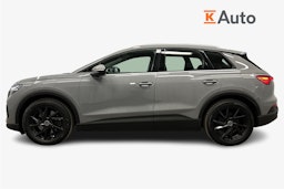 harmaa Audi Q4 e-tron 2023 kuva 6.