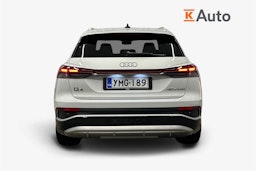 valkoinen Audi Q4 e-tron 2023 kuva 3.