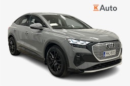 harmaa Audi Q4 e-tron 2023 kuva 1.