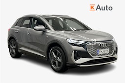 harmaa Audi Q4 e-tron 2023 kuva 1.