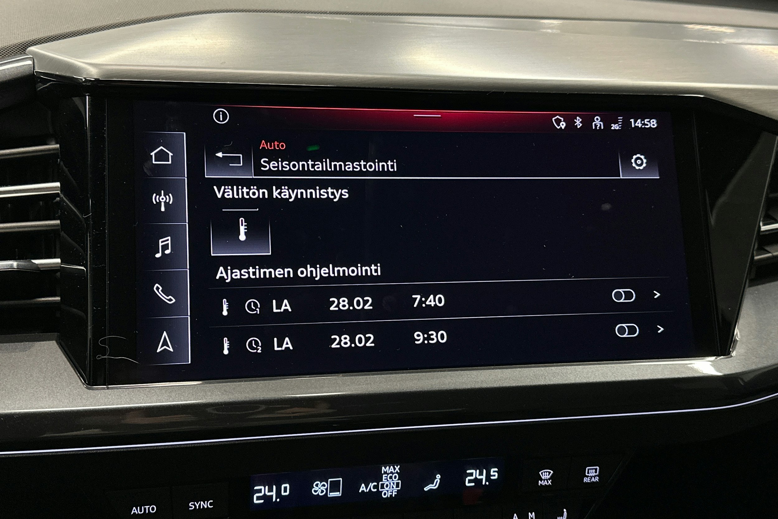 harmaa Audi Q4 e-tron 2023 kuva 29.